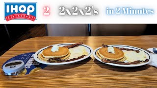 2 IHOP 2x2x2 in 2 minutes