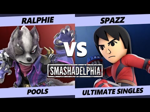 Smashadelphia 2019 SSBU - Ho3K | Ralphie (Wolf) Vs. [TJ] Spazz (Brawler, PT) Smash Ultimate Pools