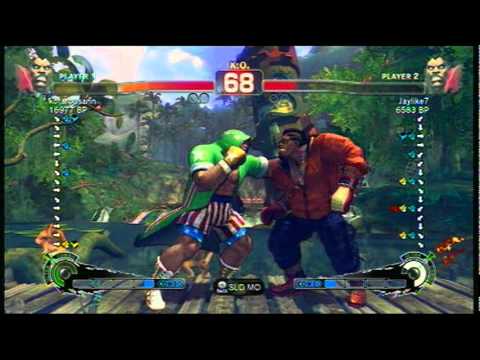 ICMY SSF4 Online Ranked Match: Balrog (Kotarousann) vs Balrog (Jaylike7)