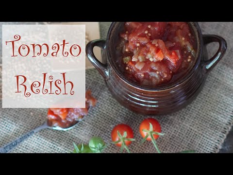 Tomato Relish Canning Recipe