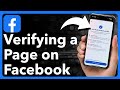 how to verify facebook page