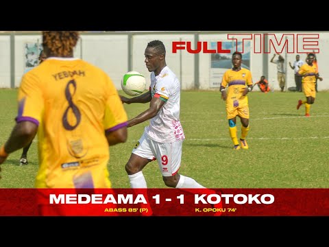 ASANTE KOTOKO VS MEDEAMA SC(1-1)GPL-GOALS&HIGHLIGHTS-FABIO GAMA MAKES HIS KOTOKO DEBUT