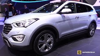 2015 Hyundai Grand Santa Fe 2.2 CRDi Diesel 4WD - Ext,Interior Walkaround - 2015 Geneva Motor Show