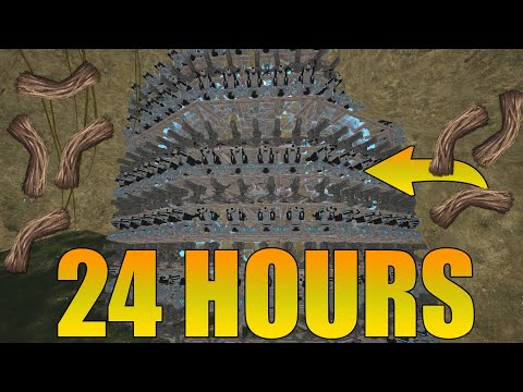 SOLO Spending 24 Hours on a FiberCraft Server! Claimed Aberration Rathole | Ark PvP