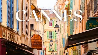 Travel vlog - Walk in CANNES, local market, old town, beach and more! What to do in Cannes and what to see!