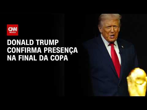 Trump estará presente na final da Copa do Mundo da Fifa | Live CNN