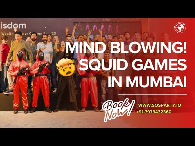 Squid Games Corporate Team Building - Video Collection Across India | By SOS Party video gallery