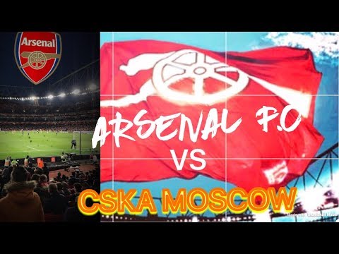 MatchDayVlog- Arsenal 4-1 CSKA Moscow