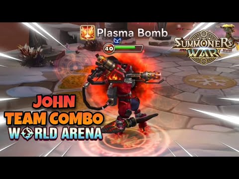 John Team Combo in World Arena Ep. 4 - Summoners War