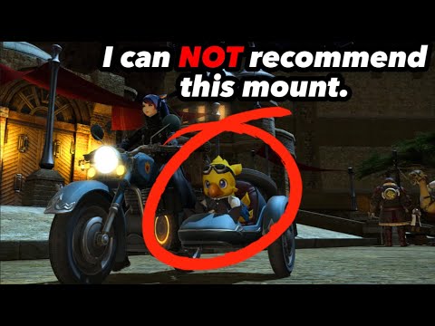 We Need To Talk about the NEW FFXIV mount..| Garlond GL-IS Mount Review