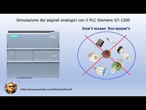 Siemens S7-1200 PLC analog signal simulation. NORM_X SCALE_X. Video #4