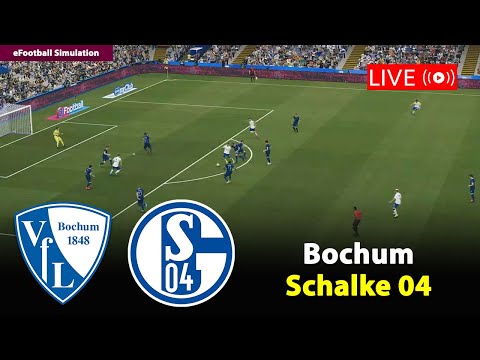 🔴Live- Bochum gegen Schalke 04 | 2. Bundesliga 2025/26 | Football PES21 Simulation