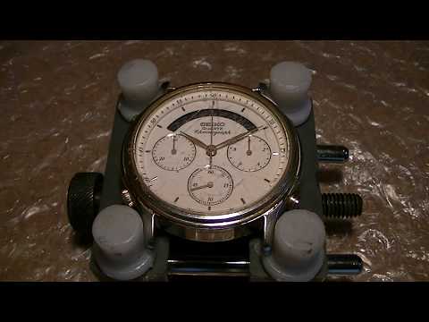 Seiko Quartz Chronograph 7A34-7000 complete service - PART 1