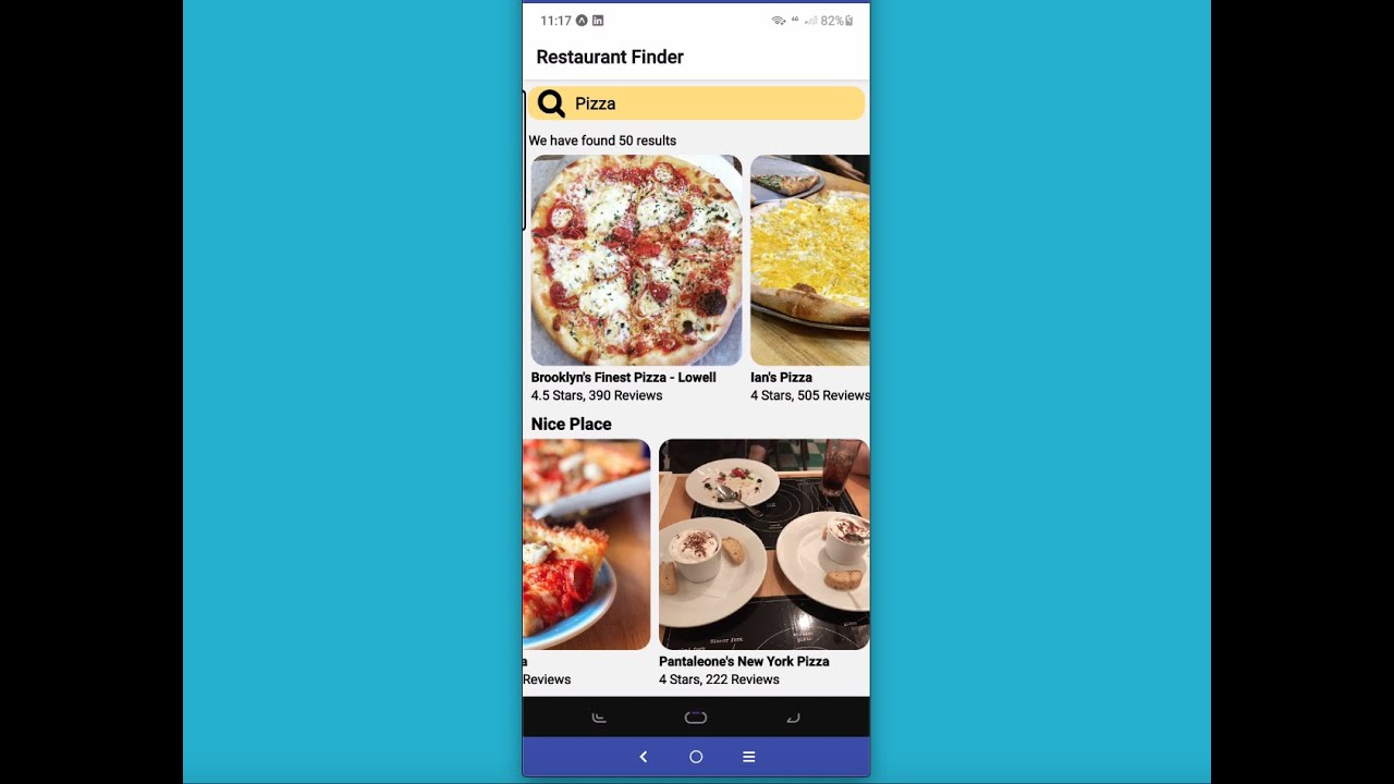 Restaurant Finder A Simple React Native App