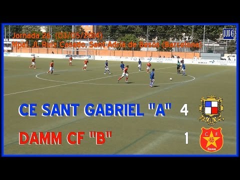 2013-14 Cadete Preferente - J26 - CE Sant Gabriel-Damm CF 4-1