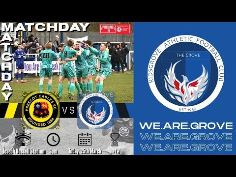 Highlights Prescot Cables FC 🆚️ Kidsgrove Athletic FC ⚽️ 25/03/23