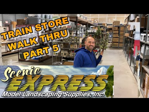 Train Store Walk Through- Part 5 - Scenic Express!