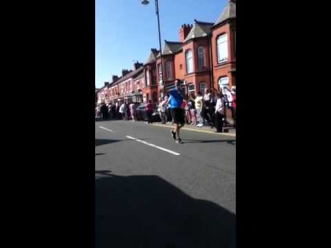 Connah's quay Olympic torch parade 2012
