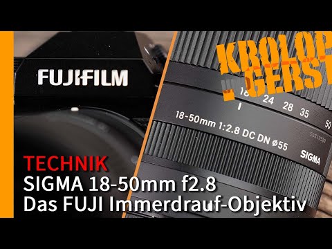 SIGMA 18-50mm f2.8 - Das FUJI Immerdrauf-Objektiv 📷 Krolop&Gerst