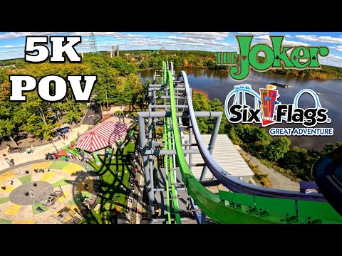 The Joker On-Ride POV [5K] | Six Flags Great Adventure 2022