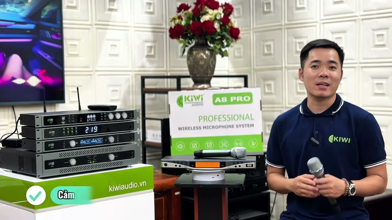 Test mic Kiwi A8 Pro – HÁT TO, KHÔNG HÚ, ÂM SIÊU SẠCH