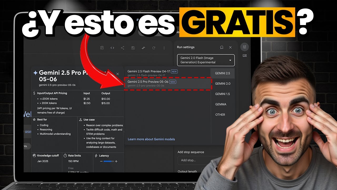 Gemini 2.5 Pro is now #1! And here's what you can do with it 🤯