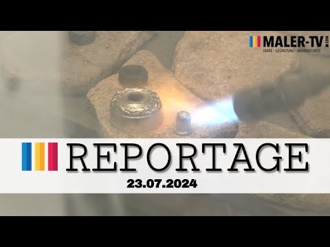 Feuervergoldung: Zu Besuch bei Dirk Meyer | MALER-TV REPORTAGE