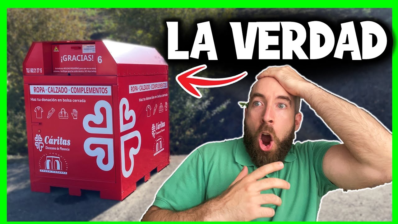 😲 Esto es lo que realmente se hace con la ROPA de los Contenedores de CÁRITAS ¡Sorprendente!