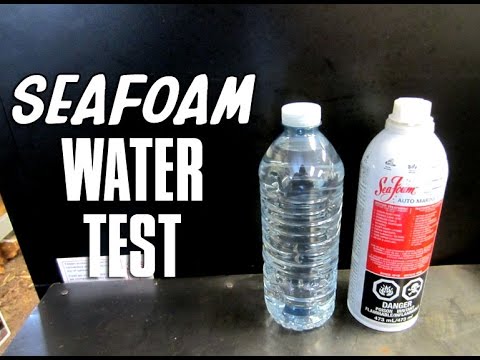 Does Seafoam Control Water In Your Fuel?