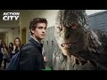 A Spider Fights A Lizard The Amazing Spider Man Andrew Garfield