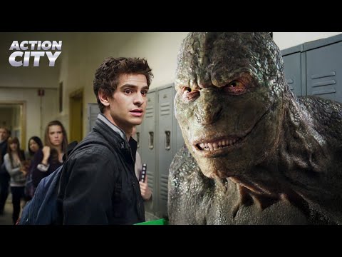 A Spider Fights A Lizard | The Amazing Spider-Man (Andrew Garfield)