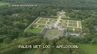 preview picture of video 'Paleis het Loo - Apeldoorn - Palace Het Loo and its surrounding gardens'