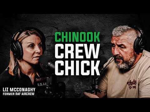 CHINOOK CREW CHICK | Liz McConaghy shares Her High Stakes Air Missions