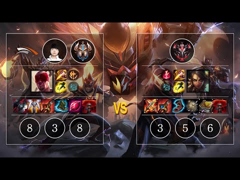 HLE Haru Lee Sin vs Nidalee Jungle - KR Patch 10.13