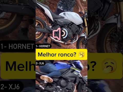 HORNET OU XJ6 QUAL MELHOR RONCO