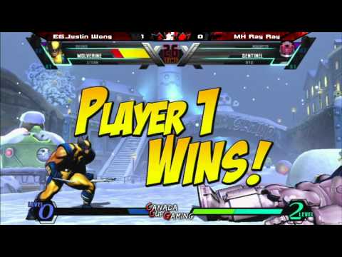 Justin Wong vs Ray Ray - Canada Cup Gaming 2012 UMVC3