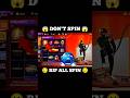 Sholay Emote 67 Diamond S Waste Don T Spin Shorts Freefire Tondegamer