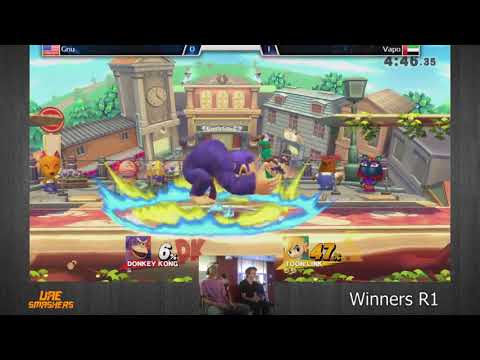 SMKM: Gnu (Mario, DK) vs Vapo (Toon Link) - WR2