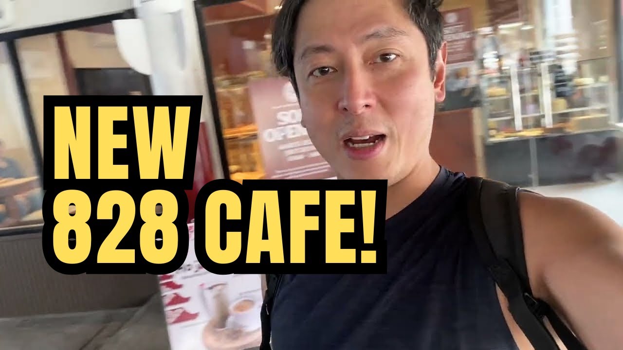 New 828 Cafe in Makati! Soft Opening Tour — Cakes, Pastries & Coffee Origins | Cafe Vlog