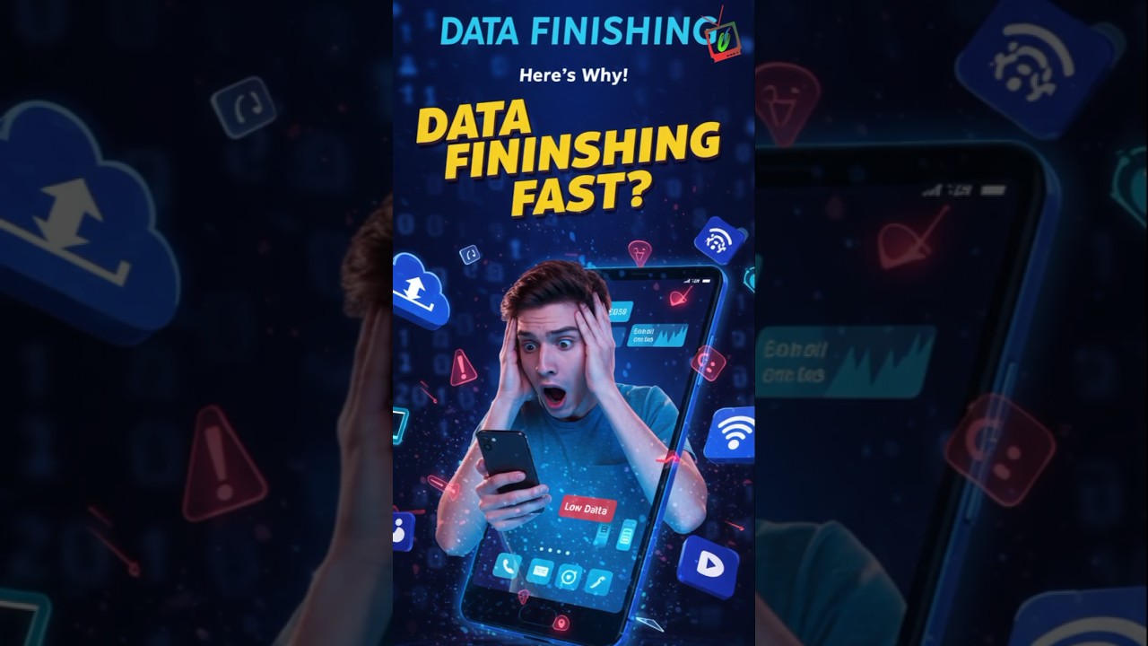 Why Your Data Finished So Fast - Do this 4 Steps to Fix it. #datausage #data #datasaver #network