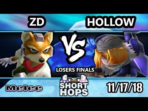 SH 2 SSBM - Hollow (Sheik) Vs. Demise | ZD (Fox) - Smash Melee Losers Finals