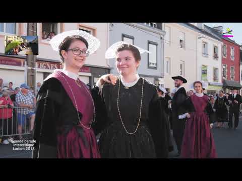 Défilé de La Grande Parade au Festival Interceltique de Lorient 2018