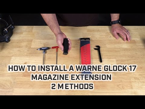 How to install Warne Glock 17 Mag Extensions
