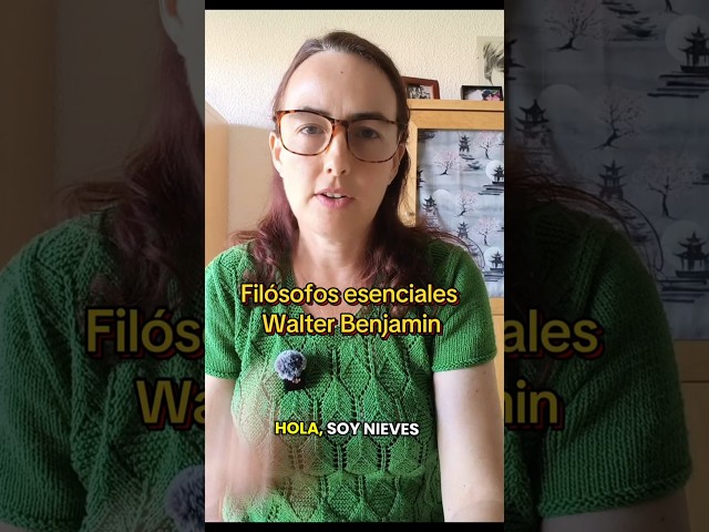 Vídeo relacionado con Walter Benjamin: Crónica de un pensador