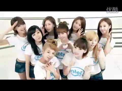 110118 SNSD - For Intel