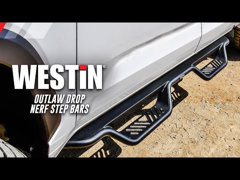 Outlaw Drop Nerf Step Bars for Toyota Tacoma