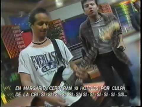 la desaparecida banda Kriptonita en callate sicilia del desparacedido tambien canal 2 RCTV