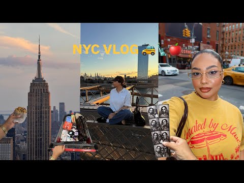NYC vlog 🚕🗽🍎