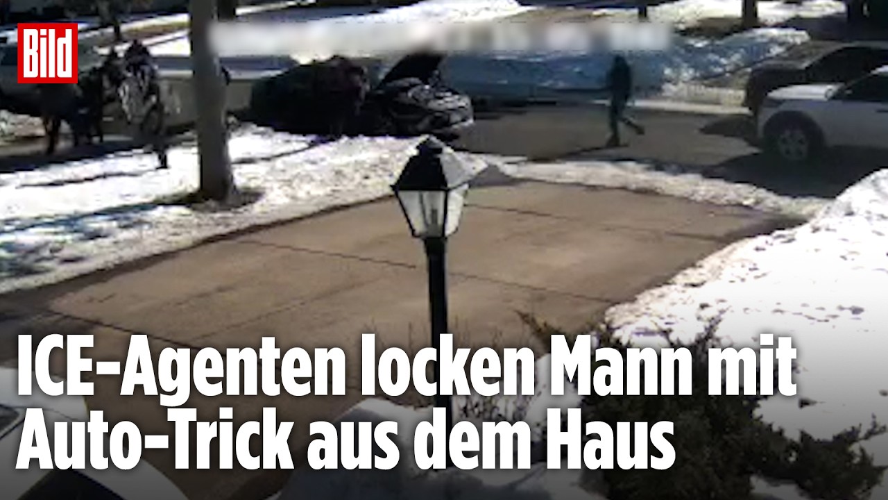 ICE lockt mutmaßlich illegalen Einwanderer mit Autopanne in Falle – Festnahme vor laufender Kamera