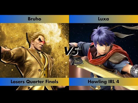 Bruho (Kazuya) vs Luxa (Ike) - Losers Quarters Howling 4